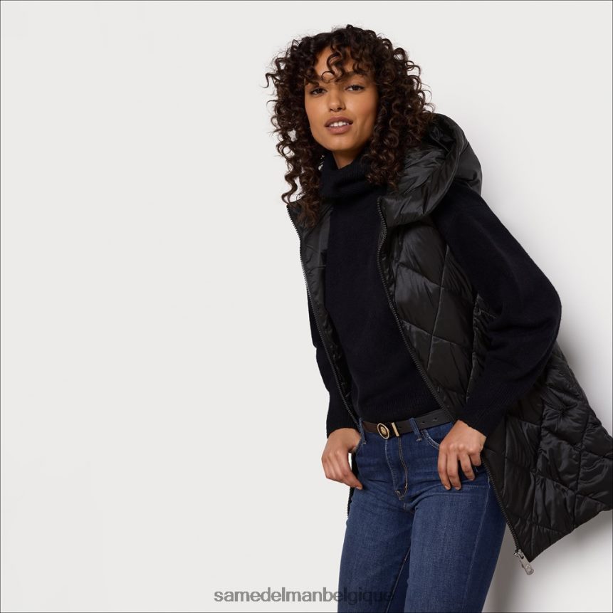 gilet doudoune Sam Edelman femmes noir JZ0XZ01156 vêtements