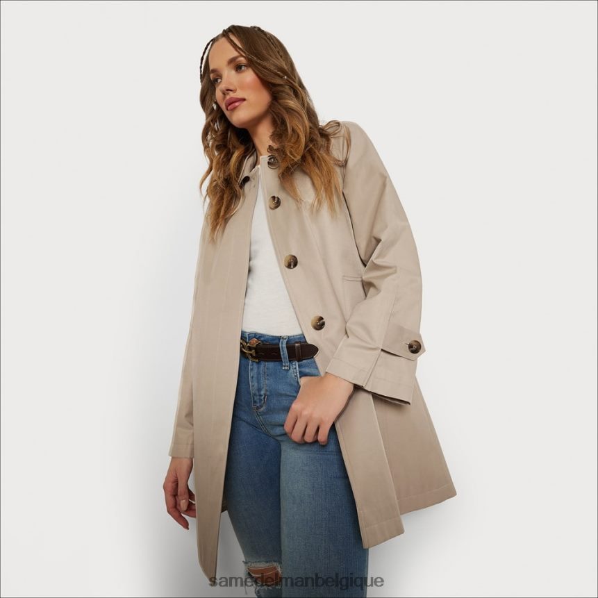 trench-coat sb swing Sam Edelman femmes bouleau JZ0XZ01118 vêtements