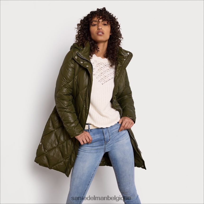 veste matelassée Sam Edelman femmes olive toscane JZ0XZ01264 vêtements