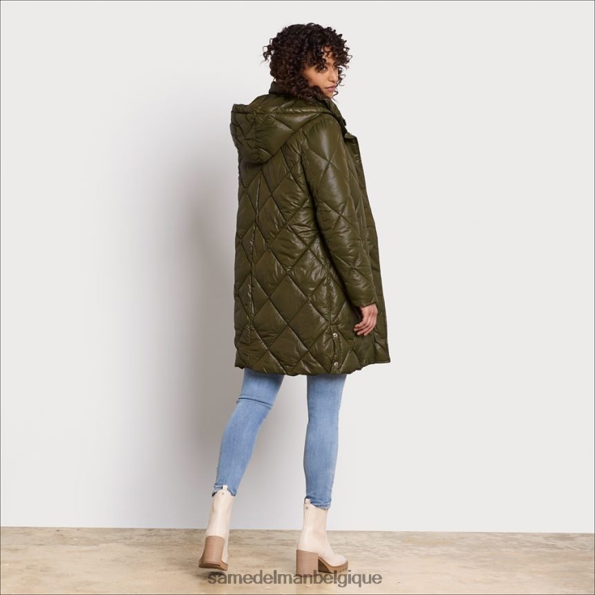 veste matelassée Sam Edelman femmes olive toscane JZ0XZ01264 vêtements
