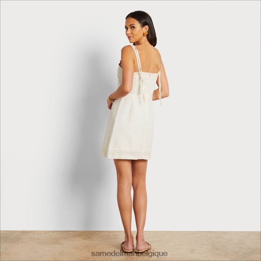 robe courte Tinsley Sam Edelman femmes gardénia JZ0XZ01102 vêtements