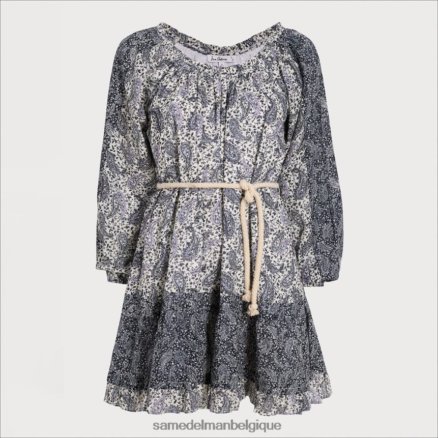 robe courte rainey Sam Edelman femmes bleu fleuri JZ0XZ01204 vêtements