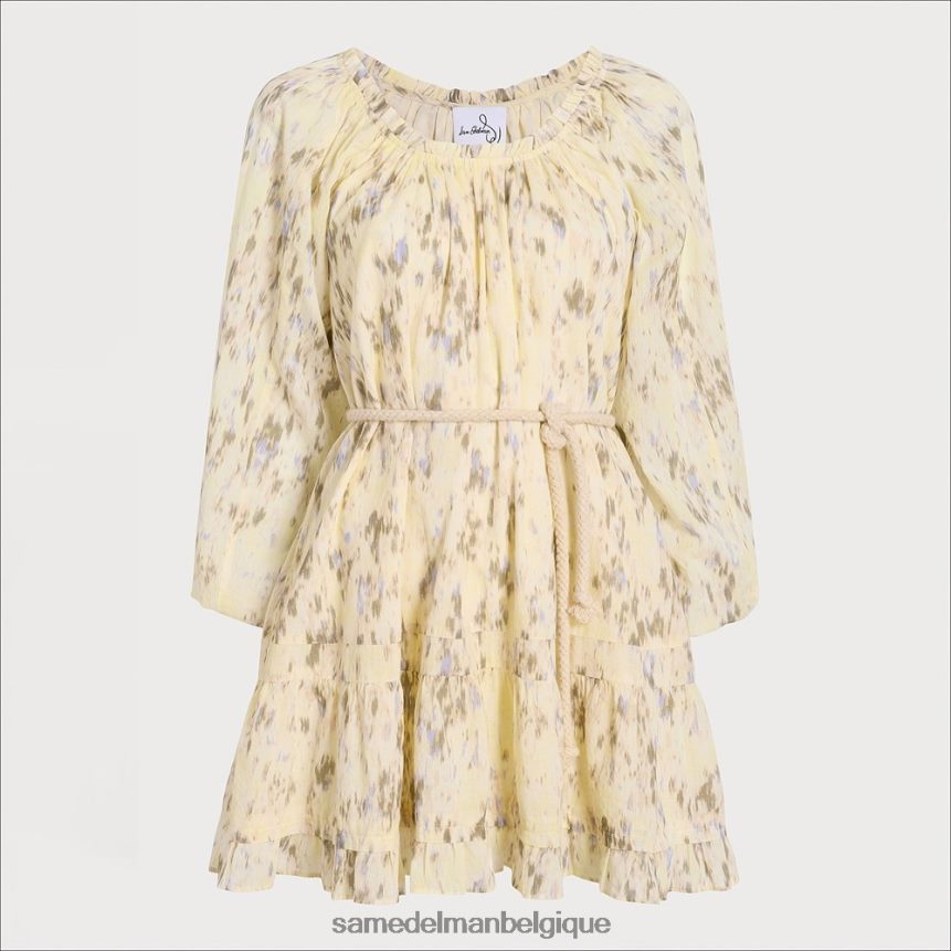 robe courte rainey Sam Edelman femmes jaune floral JZ0XZ01181 vêtements