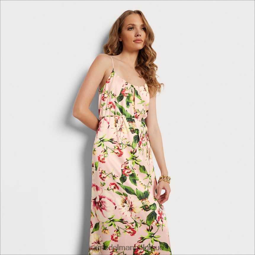 robe longue à fleurs Sam Edelman femmes fard à joues multicolore JZ0XZ01142 vêtements