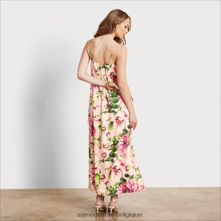 robe longue à fleurs Sam Edelman femmes fard à joues multicolore JZ0XZ01142 vêtements