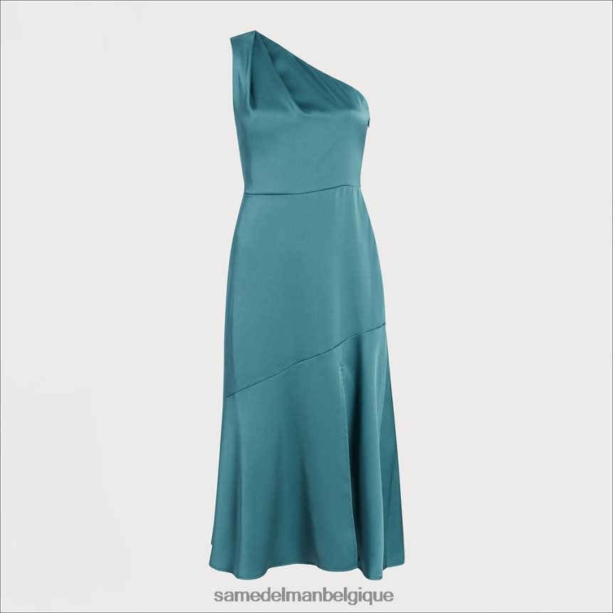 robe midi asymétrique Sam Edelman femmes vert industriel JZ0XZ01219 vêtements