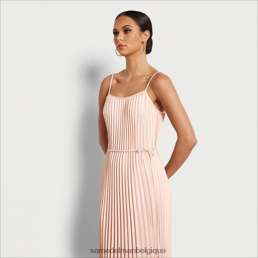 robe midi plissée Sam Edelman femmes rougir JZ0XZ01115 vêtements