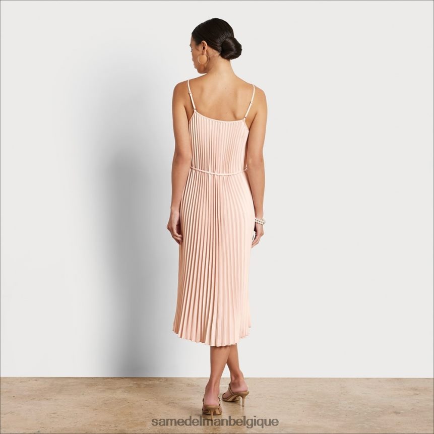 robe midi plissée Sam Edelman femmes rougir JZ0XZ01115 vêtements